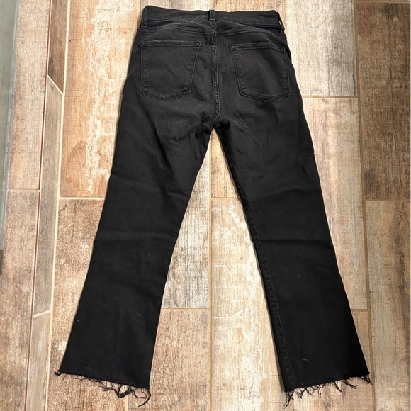Madison Bleeker mid rise crop flare jeans gray - 4 - Picture 6 of 7